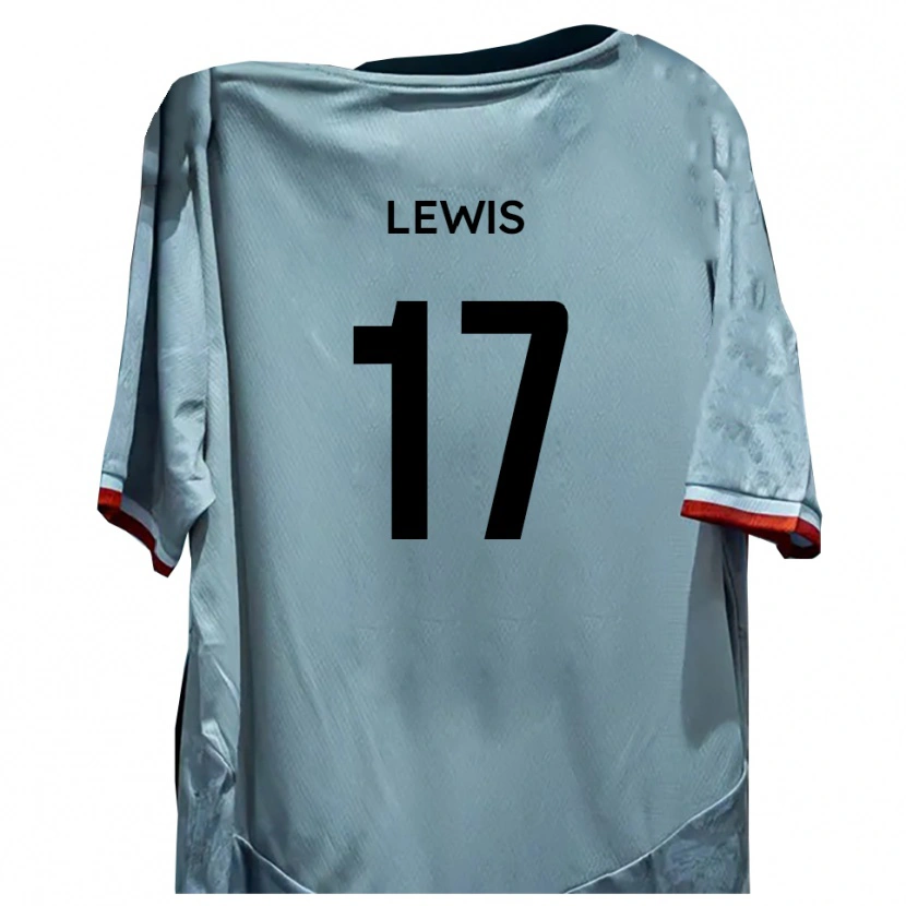 Danxen Heren Paul Lewis #17 Wit Zwart Uitshirt Uittenue 2025/26 T-Shirt