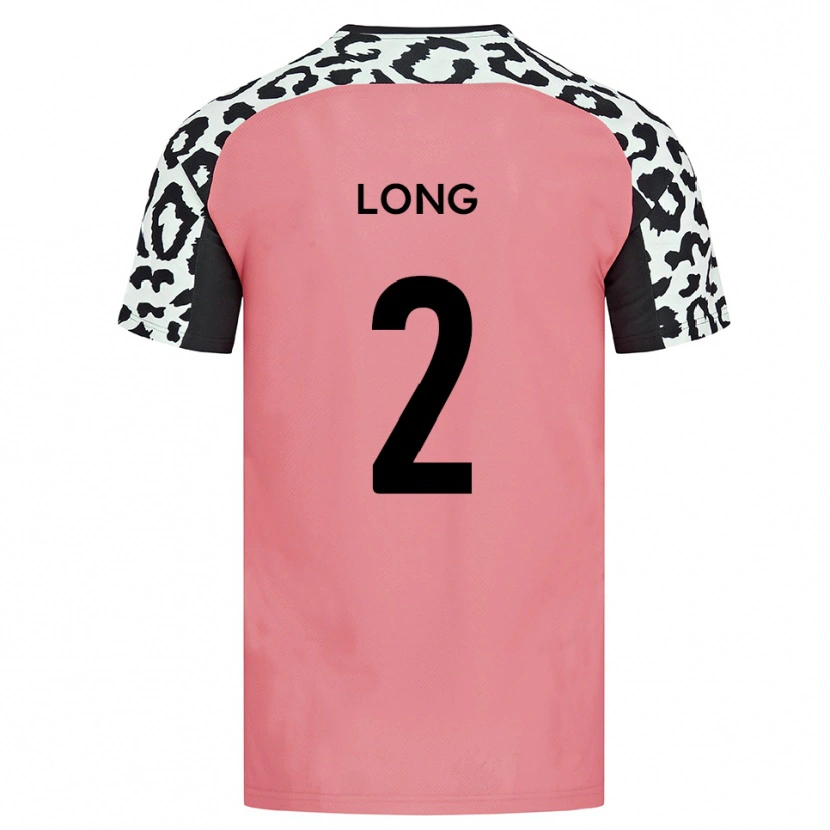 Danxen Heren Sean Long #2 Roze Zwart Uitshirt Uittenue 2025/26 T-Shirt
