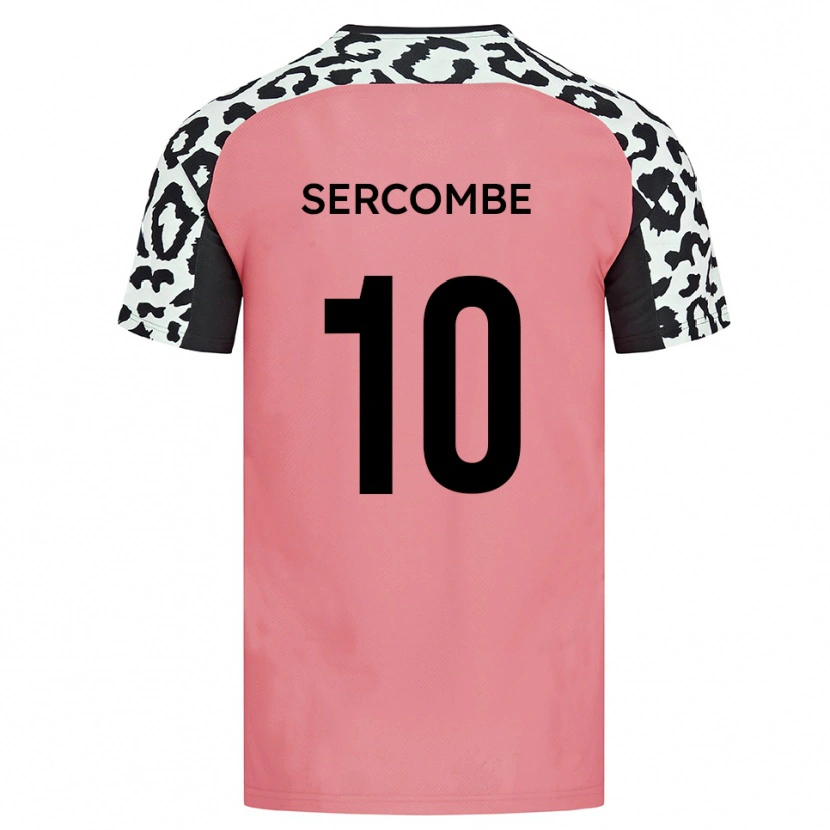 Danxen Heren Liam Sercombe #10 Roze Zwart Uitshirt Uittenue 2025/26 T-Shirt