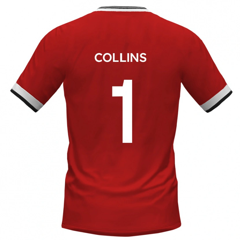 Danxen Heren Harvey Collins #1 Wit Zwart Uitshirt Uittenue 2025/26 T-Shirt