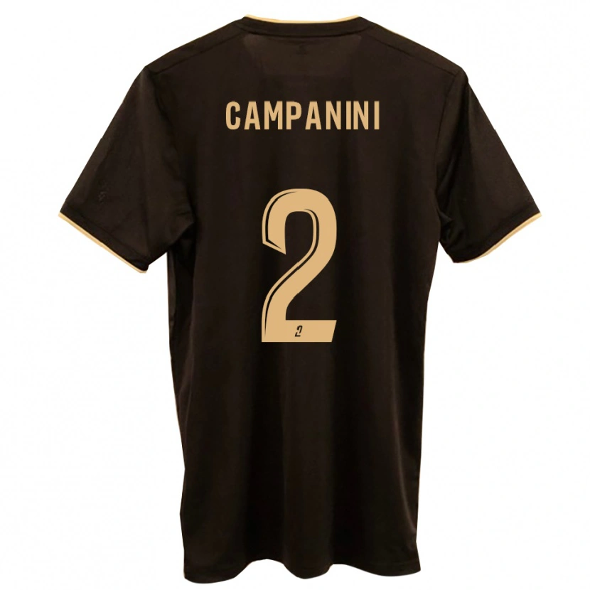 Danxen Heren Thibault Campanini #2 Blauw Rood Uitshirt Uittenue 2025/26 T-Shirt