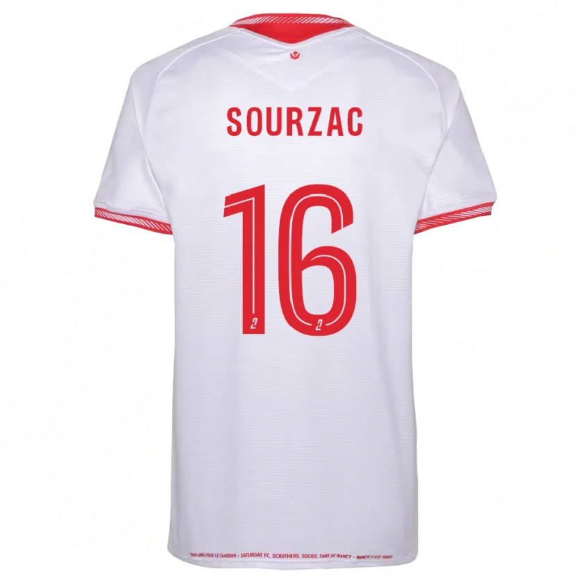 Danxen Heren Martin Sourzac #16 Zwart Rood Uitshirt Uittenue 2025/26 T-Shirt