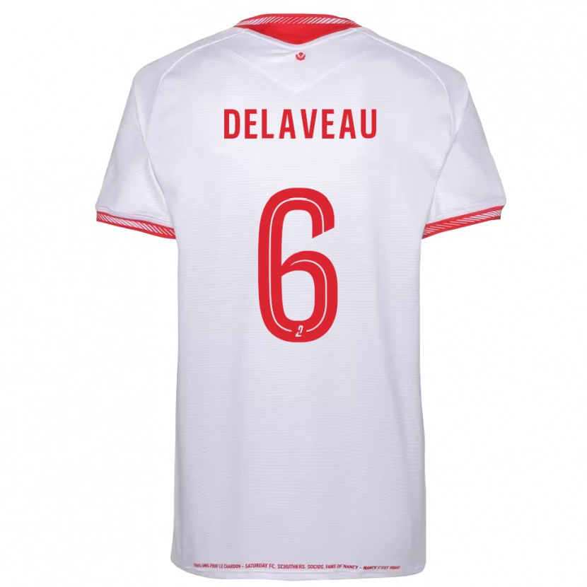 Danxen Heren Yanis Delaveau #6 Zwart Rood Uitshirt Uittenue 2025/26 T-Shirt