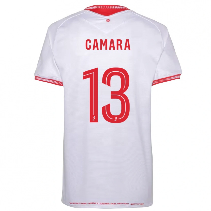 Danxen Heren Bakari Camara #13 Zwart Rood Uitshirt Uittenue 2025/26 T-Shirt