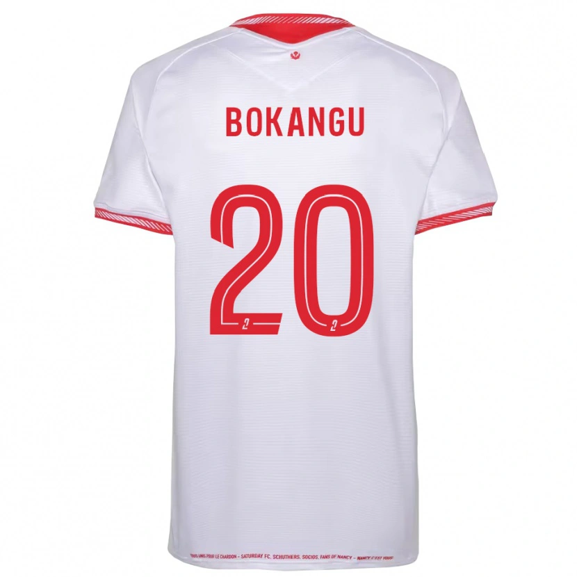 Danxen Heren Brandon Bokangu #20 Zwart Rood Uitshirt Uittenue 2025/26 T-Shirt