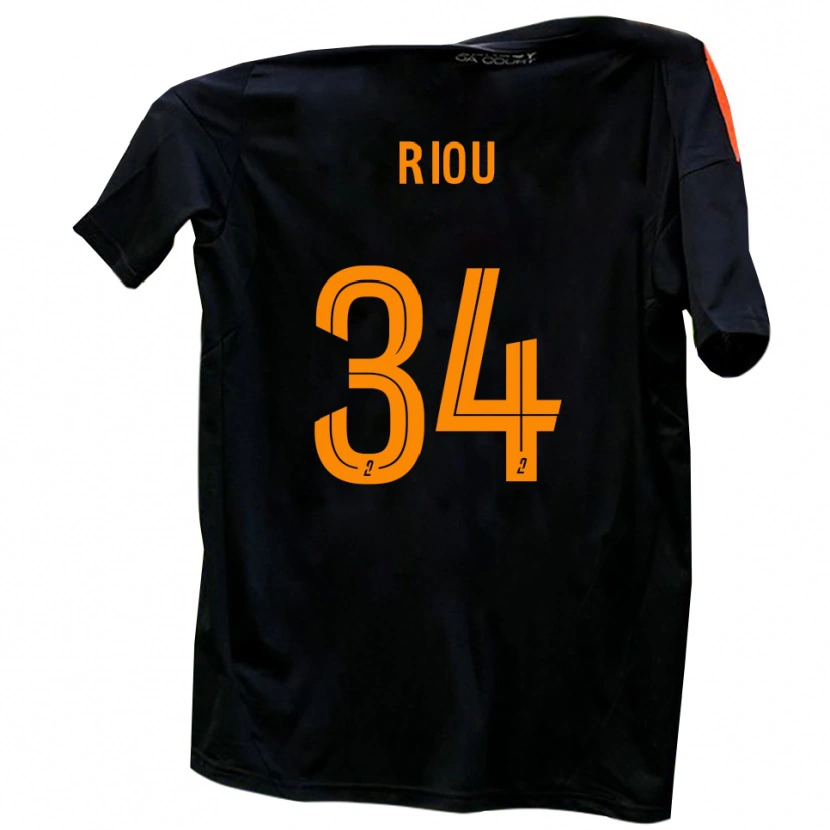 Danxen Heren Esteban Riou #34 Wit Rood Uitshirt Uittenue 2025/26 T-Shirt