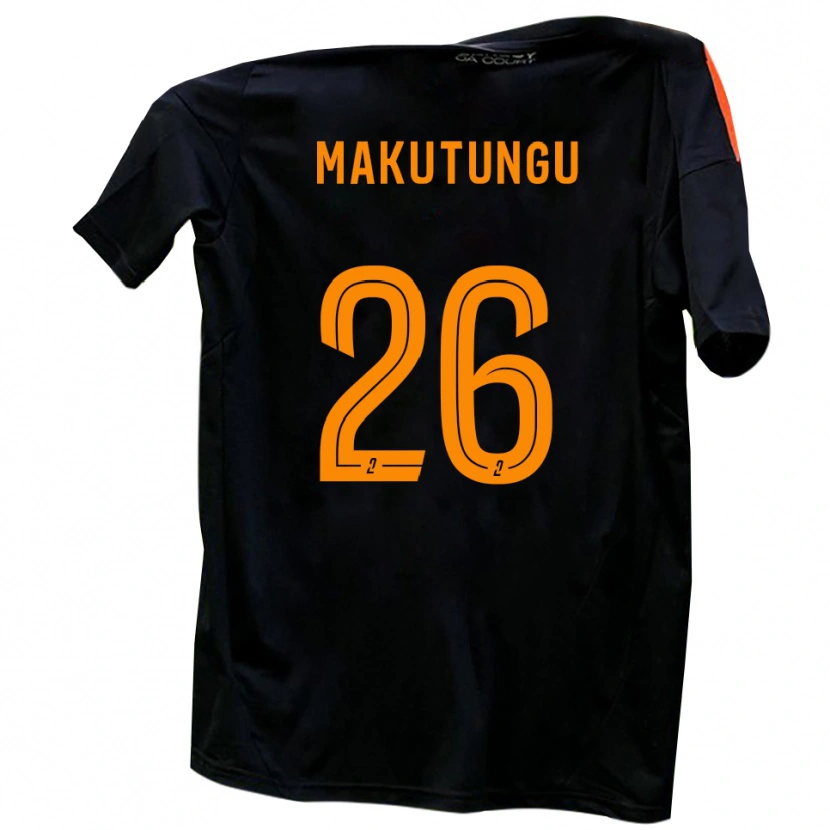 Danxen Heren Cédric Makutungu #26 Wit Rood Uitshirt Uittenue 2025/26 T-Shirt