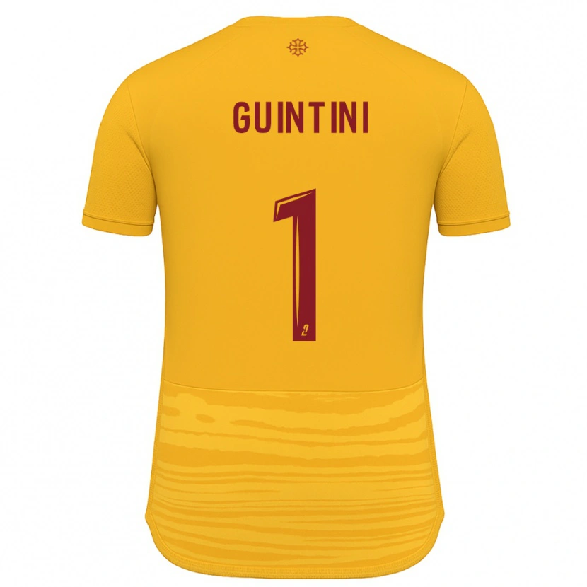 Danxen Heren Loryan Guintini #1 Oranje Bourgondisch Uitshirt Uittenue 2025/26 T-Shirt