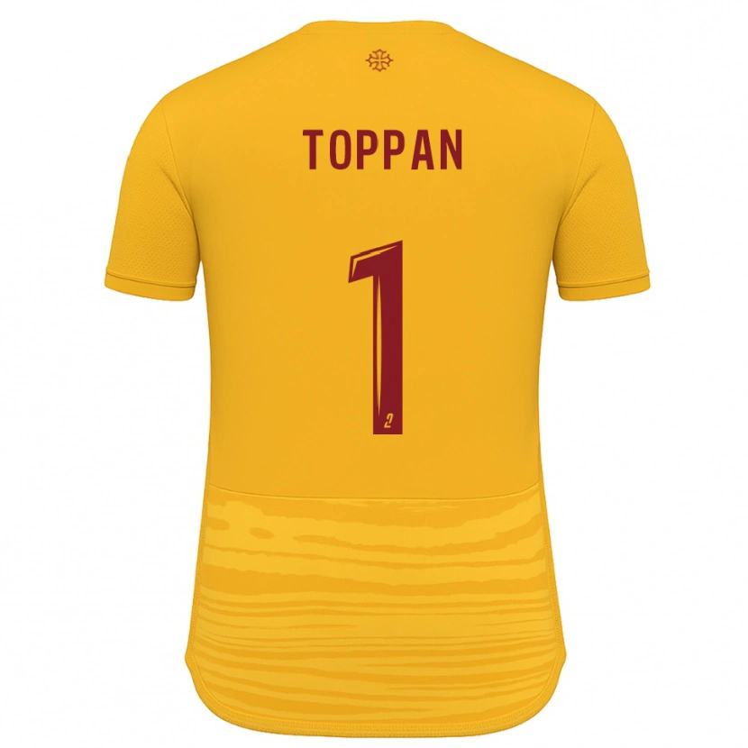 Danxen Heren Mae Toppan #1 Oranje Bourgondisch Uitshirt Uittenue 2025/26 T-Shirt