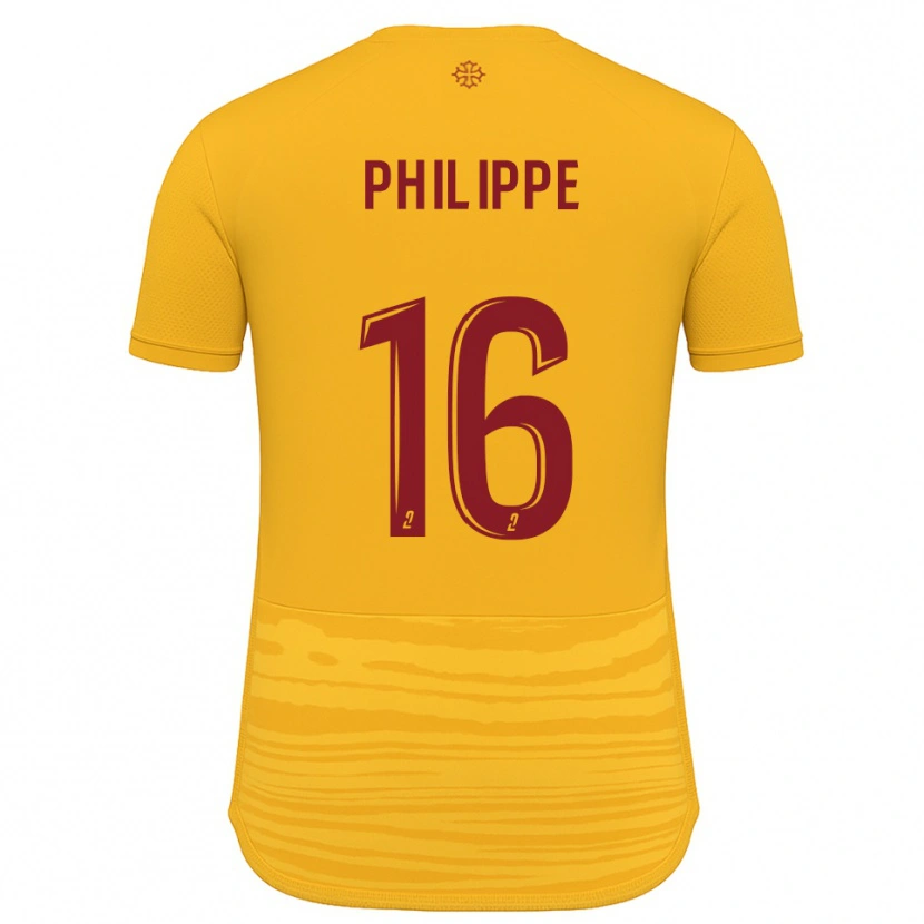 Danxen Heren Flavie Philippe #16 Oranje Bourgondisch Uitshirt Uittenue 2025/26 T-Shirt