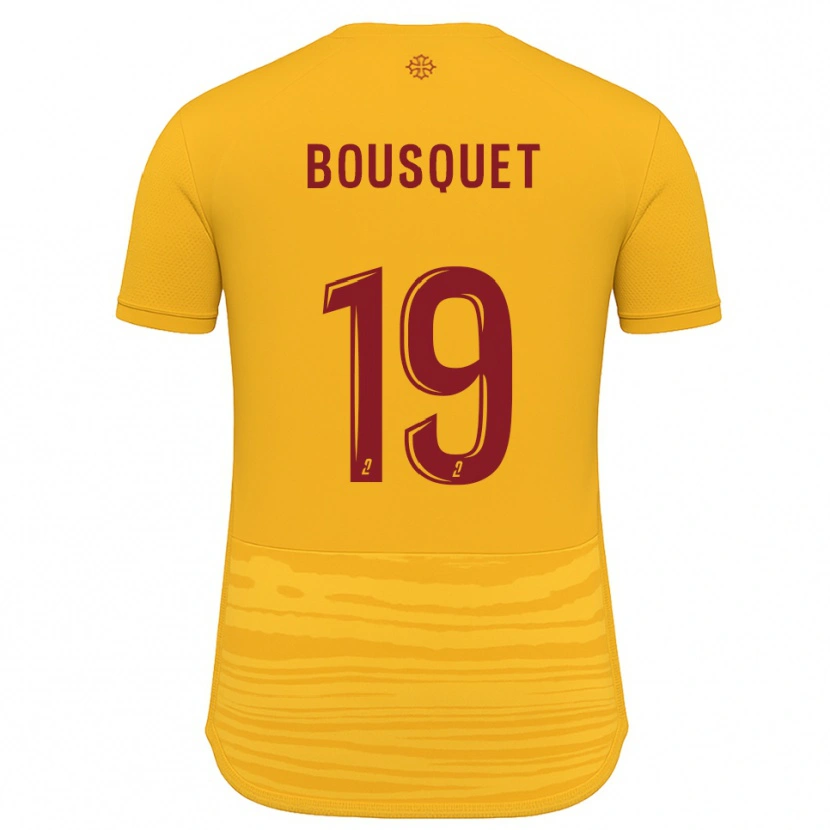 Danxen Heren Marie Bousquet #19 Oranje Bourgondisch Uitshirt Uittenue 2025/26 T-Shirt