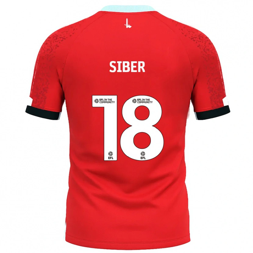 Danxen Dames Gloria Siber #18 Rood Wit Thuisshirt Thuistenue 2025/26 T-Shirt