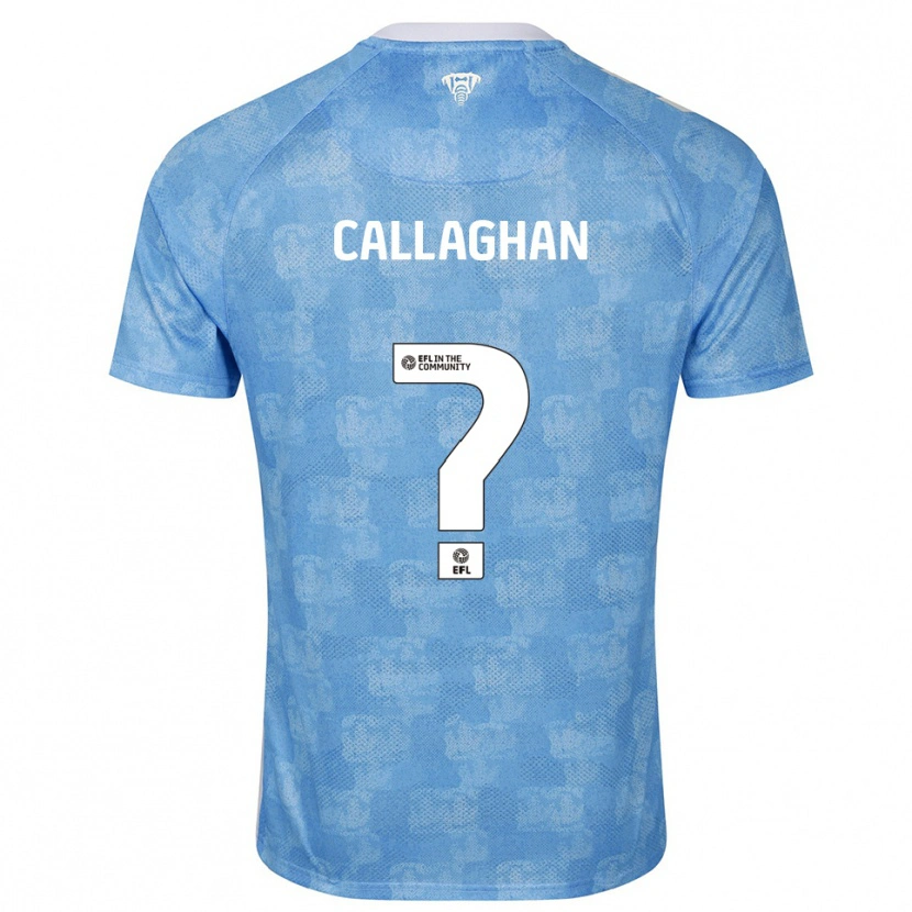 Danxen Dames Charlie Callaghan #0 Hemelsblauw Wit Thuisshirt Thuistenue 2025/26 T-Shirt