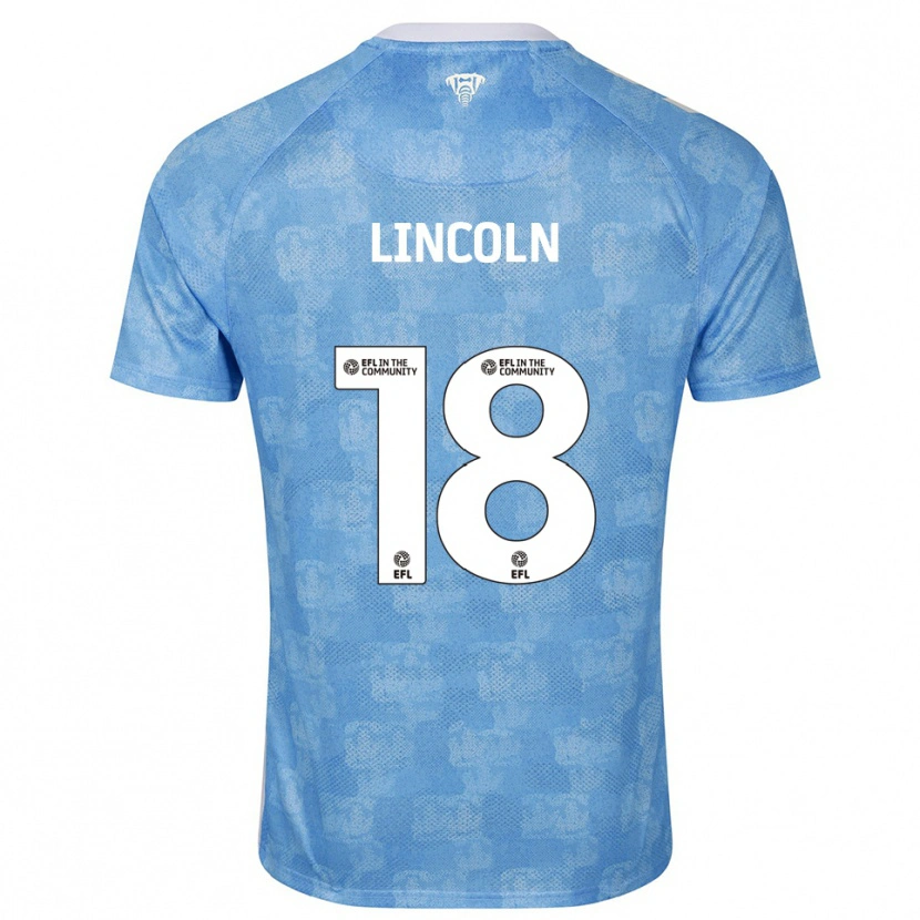 Danxen Dames Khavarni Lincoln #18 Hemelsblauw Wit Thuisshirt Thuistenue 2025/26 T-Shirt