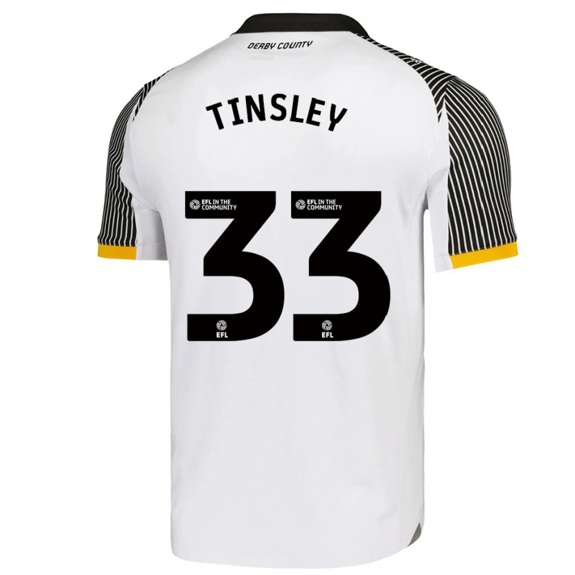 Danxen Dames Megan Tinsley #33 Wit Zwart Thuisshirt Thuistenue 2025/26 T-Shirt