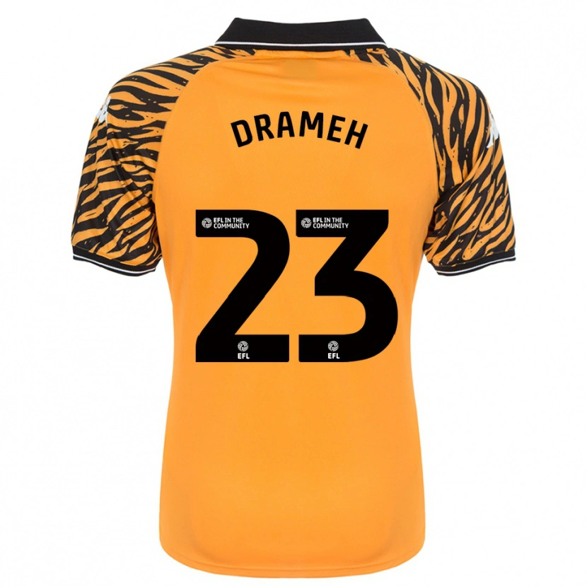 Danxen Dames Cody Drameh #23 Oranje Zwart Thuisshirt Thuistenue 2025/26 T-Shirt