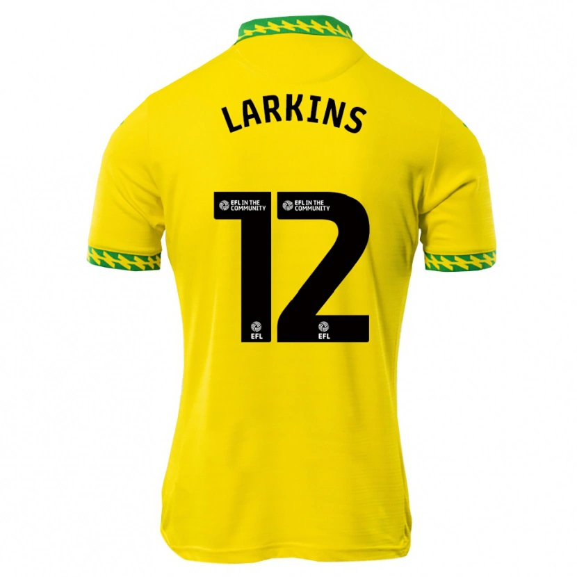 Danxen Dames Anna Larkins #12 Wit Groen Thuisshirt Thuistenue 2025/26 T-Shirt