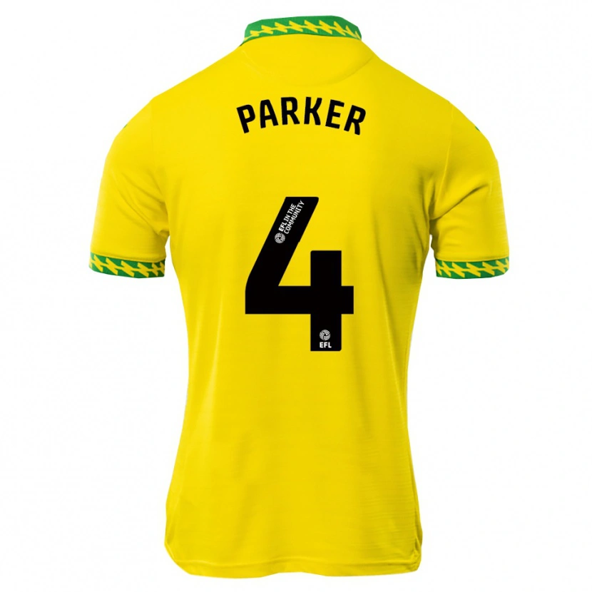 Danxen Dames Alice Parker #4 Wit Groen Thuisshirt Thuistenue 2025/26 T-Shirt