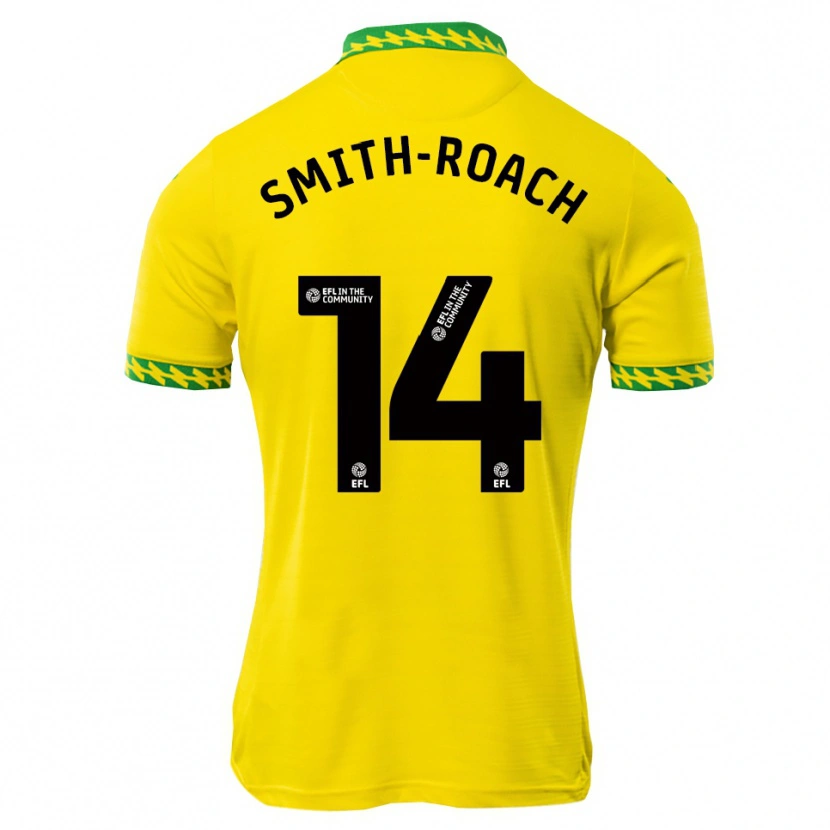 Danxen Dames Rio Smith-Roach #14 Wit Groen Thuisshirt Thuistenue 2025/26 T-Shirt