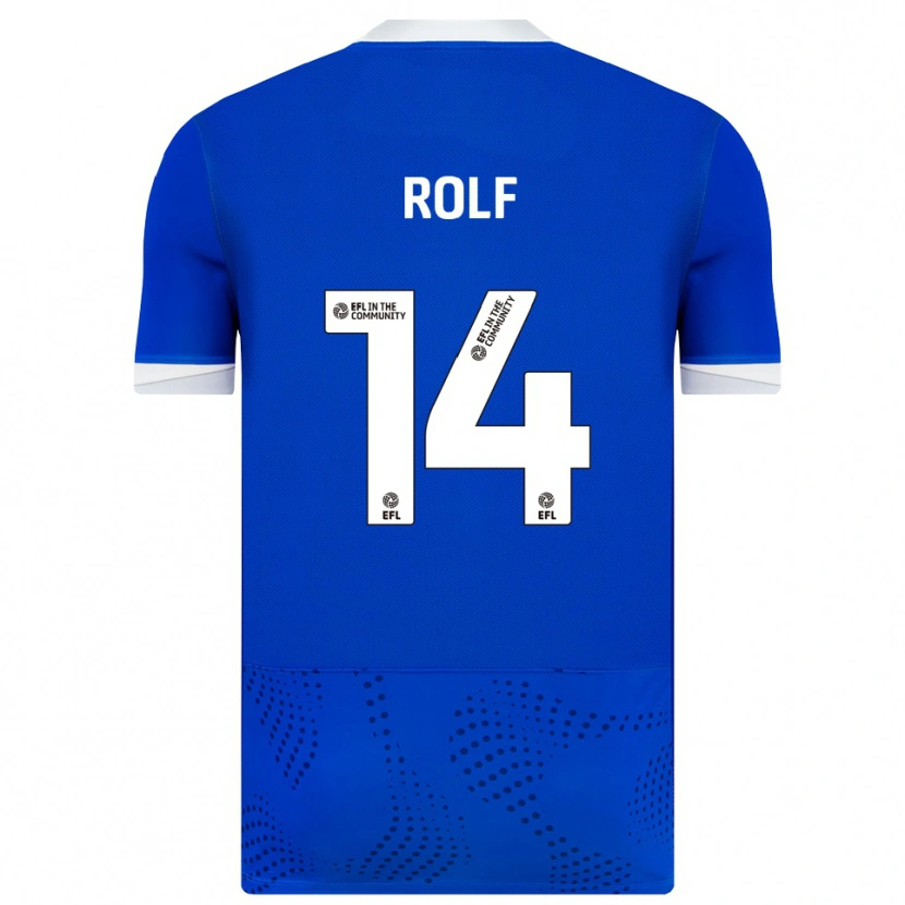 Danxen Dames Annie Rolf #14 Blauw Wit Thuisshirt Thuistenue 2025/26 T-Shirt