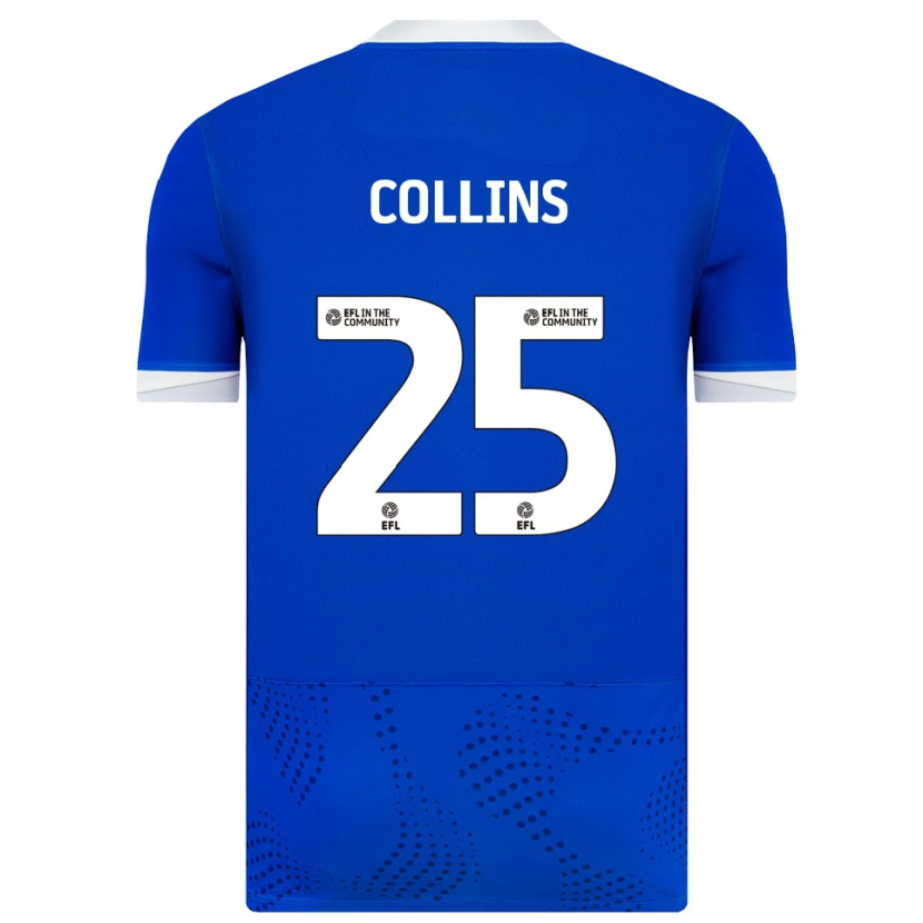 Danxen Dames Izzy Collins #25 Blauw Wit Thuisshirt Thuistenue 2025/26 T-Shirt