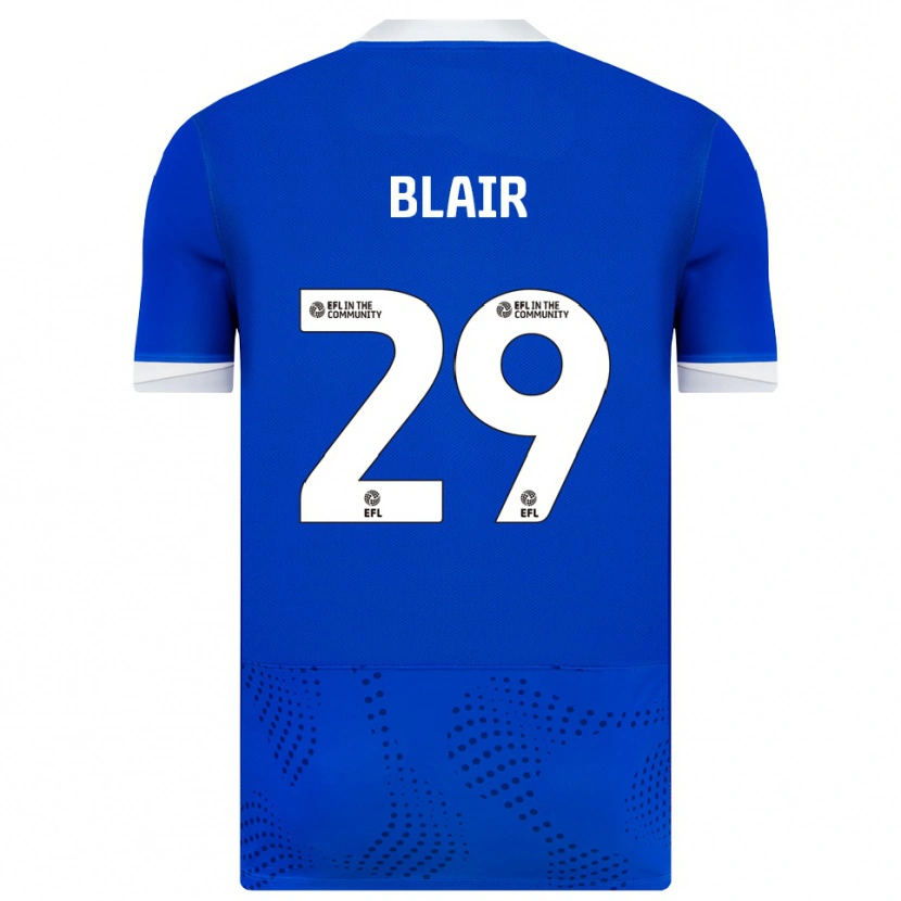 Danxen Dames Harvey Blair #29 Blauw Wit Thuisshirt Thuistenue 2025/26 T-Shirt