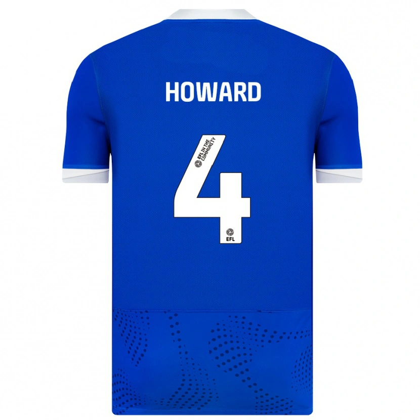Danxen Dames Cody Howard #4 Blauw Wit Thuisshirt Thuistenue 2025/26 T-Shirt