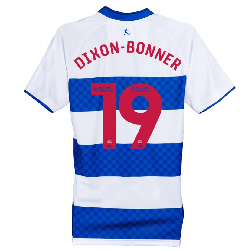 Danxen Dames Elijah Dixon-Bonner #19 Blauw Wit Thuisshirt Thuistenue 2025/26 T-Shirt