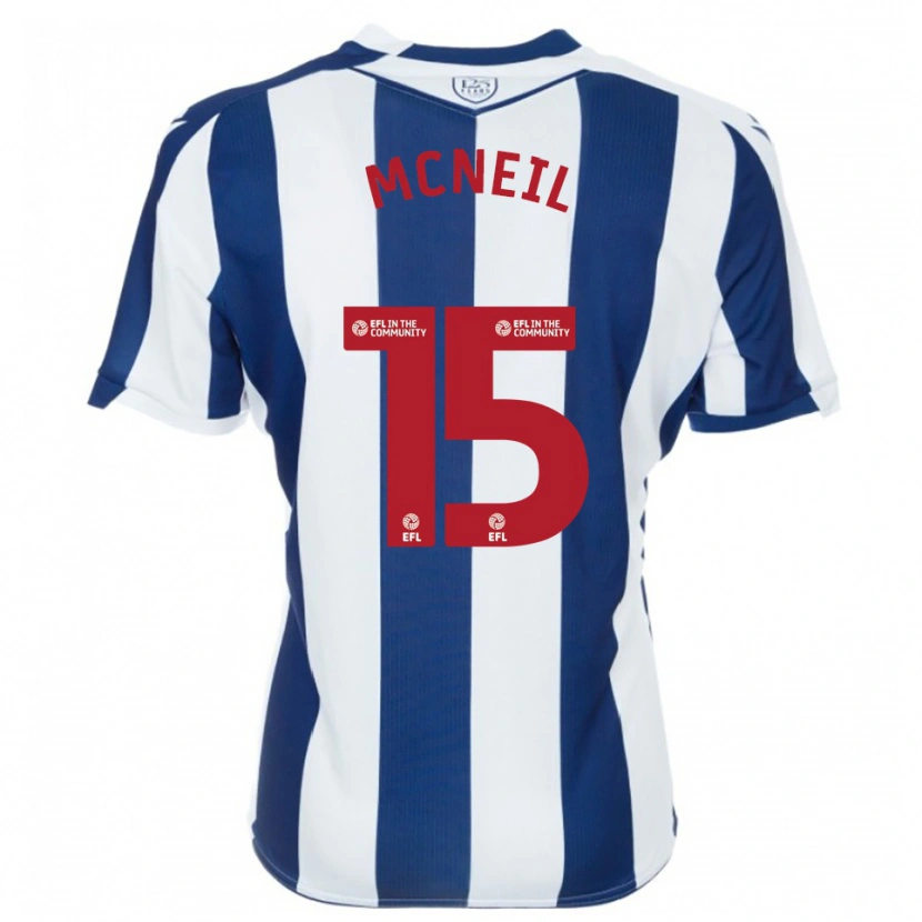 Danxen Dames Remar Mcneil #15 Marine Wit Thuisshirt Thuistenue 2025/26 T-Shirt