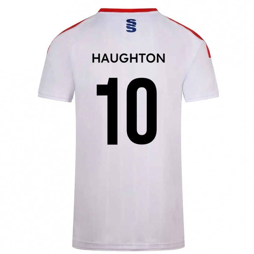Danxen Dames Nick Haughton #10 Wit Marine Thuisshirt Thuistenue 2025/26 T-Shirt