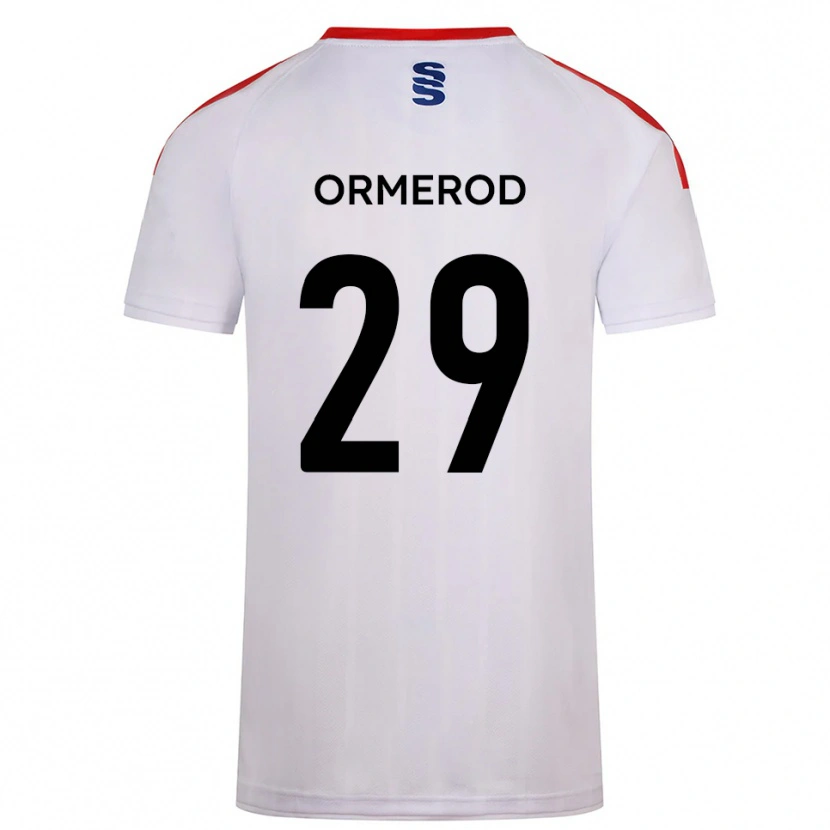 Danxen Dames Danny Ormerod #29 Wit Marine Thuisshirt Thuistenue 2025/26 T-Shirt