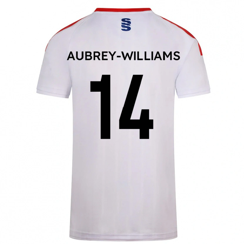 Danxen Dames Harrison Aubrey-Williams #14 Wit Marine Thuisshirt Thuistenue 2025/26 T-Shirt