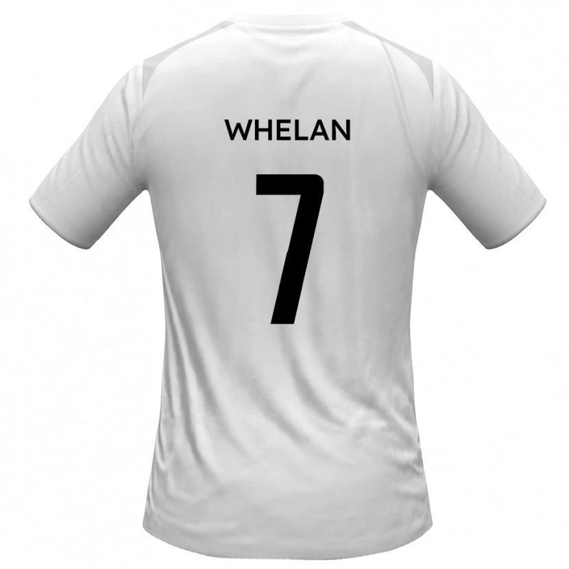 Danxen Dames Tom Whelan #7 Wit Grijs Thuisshirt Thuistenue 2025/26 T-Shirt