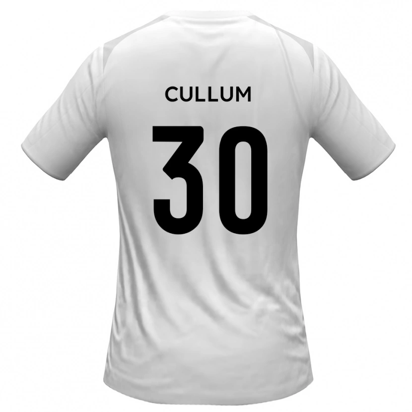 Danxen Dames Kai Cullum #30 Wit Grijs Thuisshirt Thuistenue 2025/26 T-Shirt