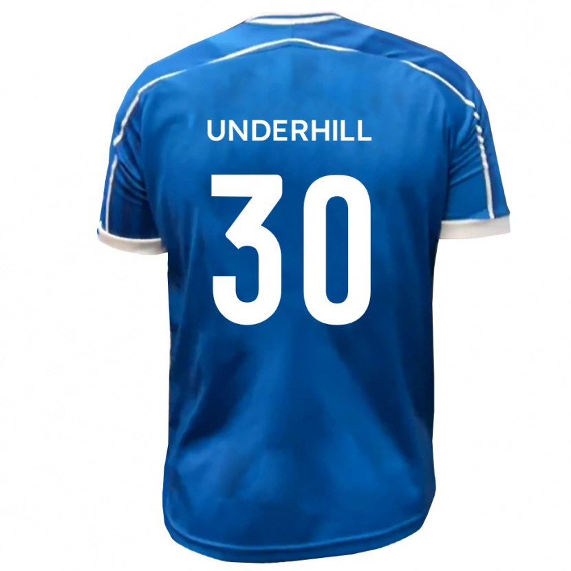 Danxen Dames Connor Underhill #30 Blauw Wit Thuisshirt Thuistenue 2025/26 T-Shirt