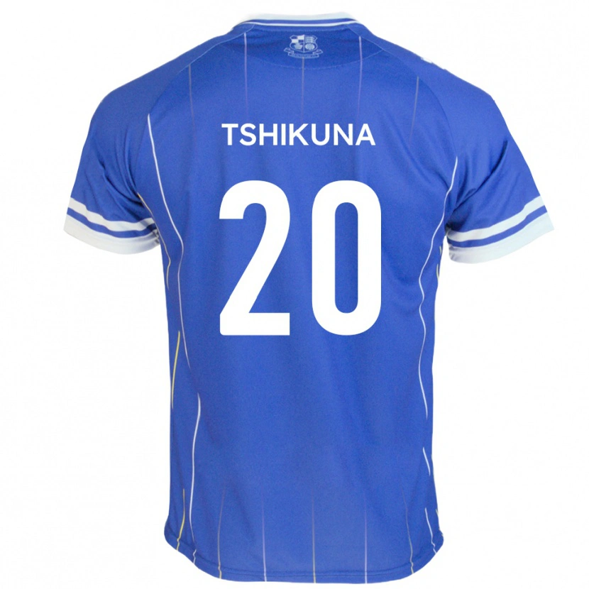 Danxen Dames Nathan Tshikuna #20 Koningsblauw Thuisshirt Thuistenue 2025/26 T-Shirt
