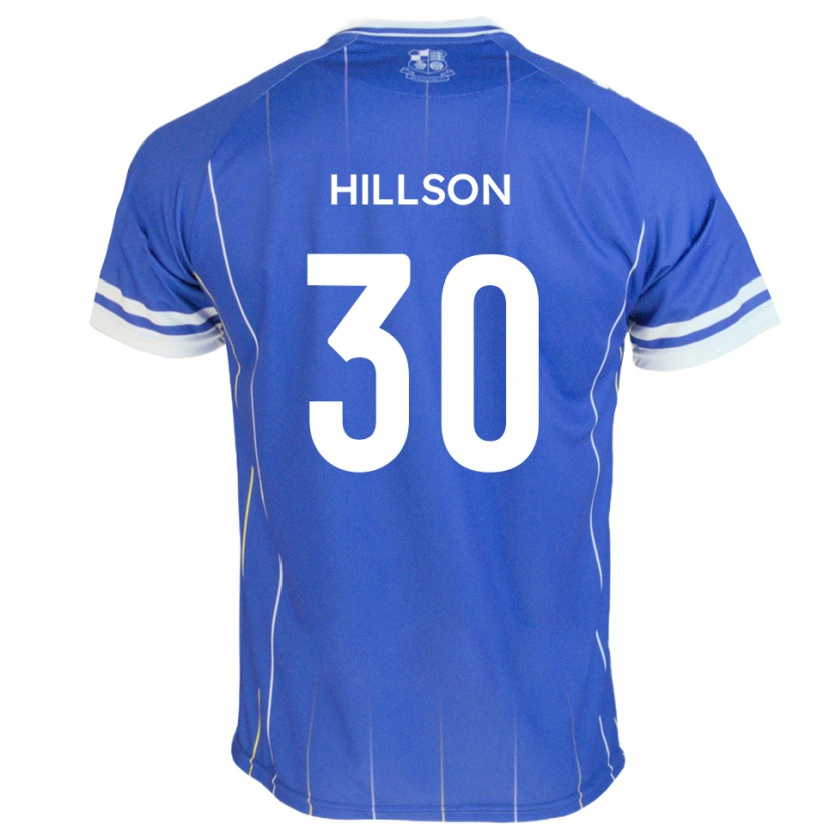 Danxen Dames James Hillson #30 Koningsblauw Thuisshirt Thuistenue 2025/26 T-Shirt