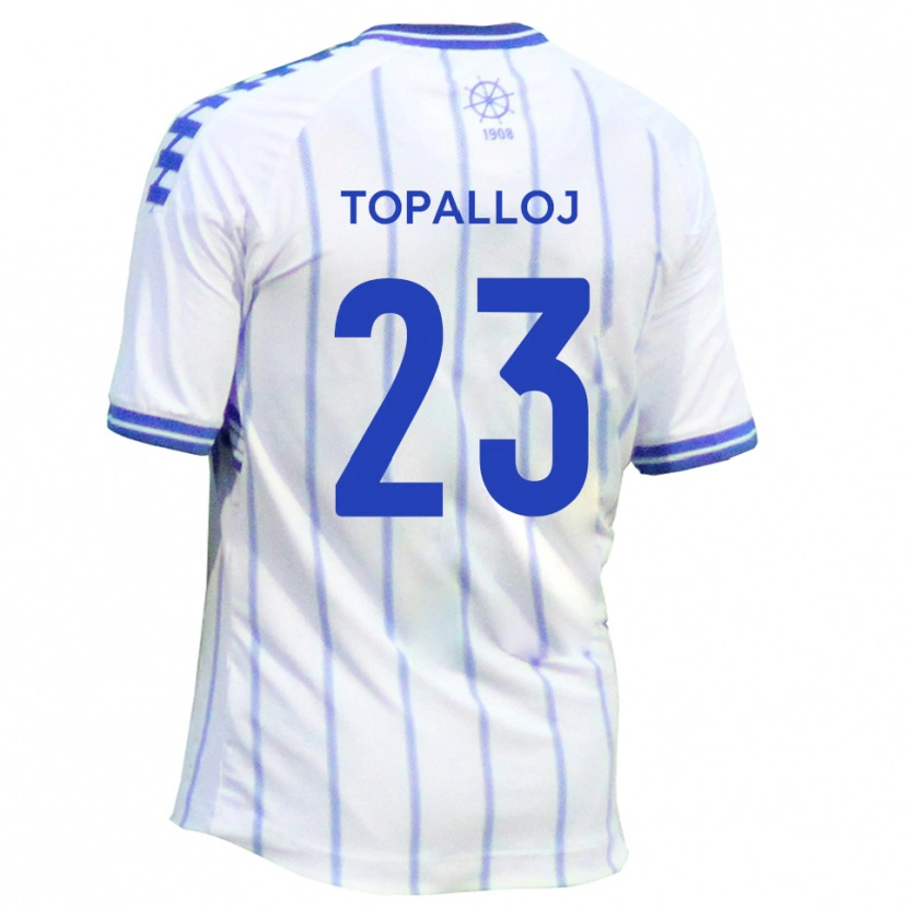 Danxen Dames Besart Topalloj #23 Wit Blauw Thuisshirt Thuistenue 2025/26 T-Shirt