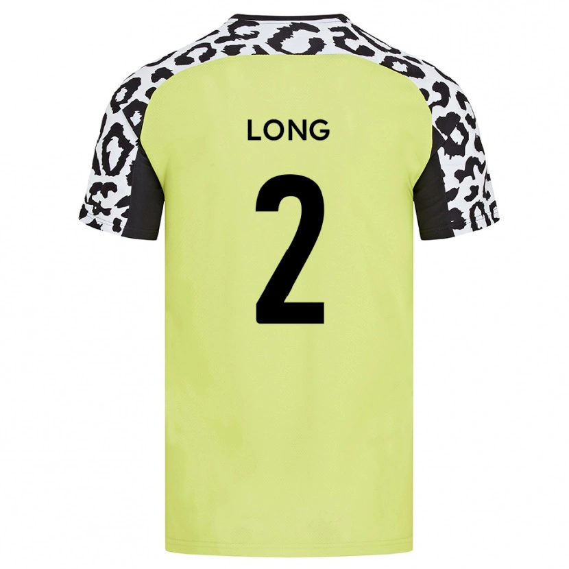 Danxen Dames Sean Long #2 Fluorescerend Geel Thuisshirt Thuistenue 2025/26 T-Shirt