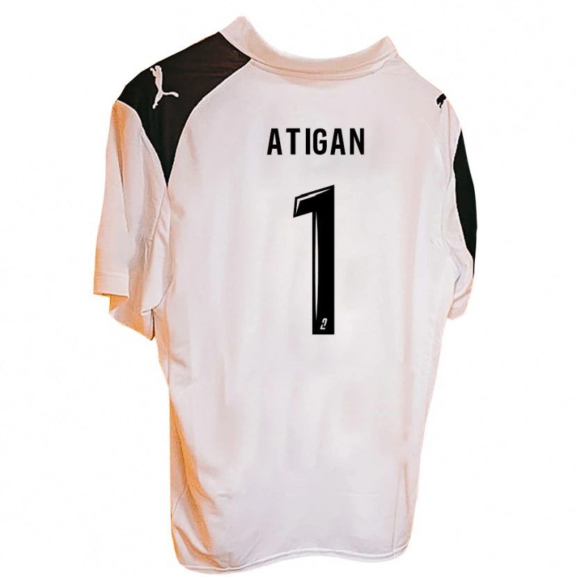 Danxen Dames Aydin Atigan #1 Zwart Wit Thuisshirt Thuistenue 2025/26 T-Shirt