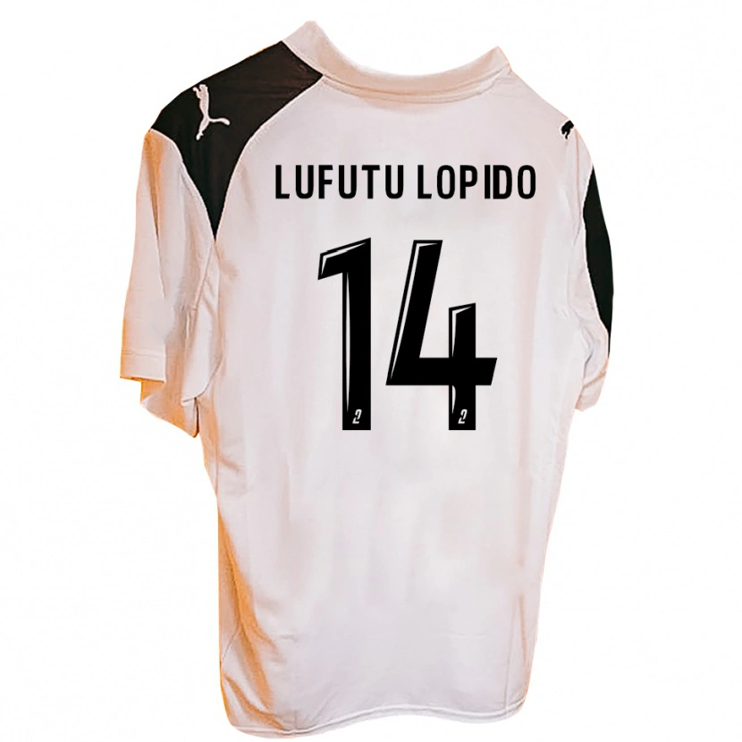 Danxen Dames Brooklyn Lufutu Lopido #14 Zwart Wit Thuisshirt Thuistenue 2025/26 T-Shirt