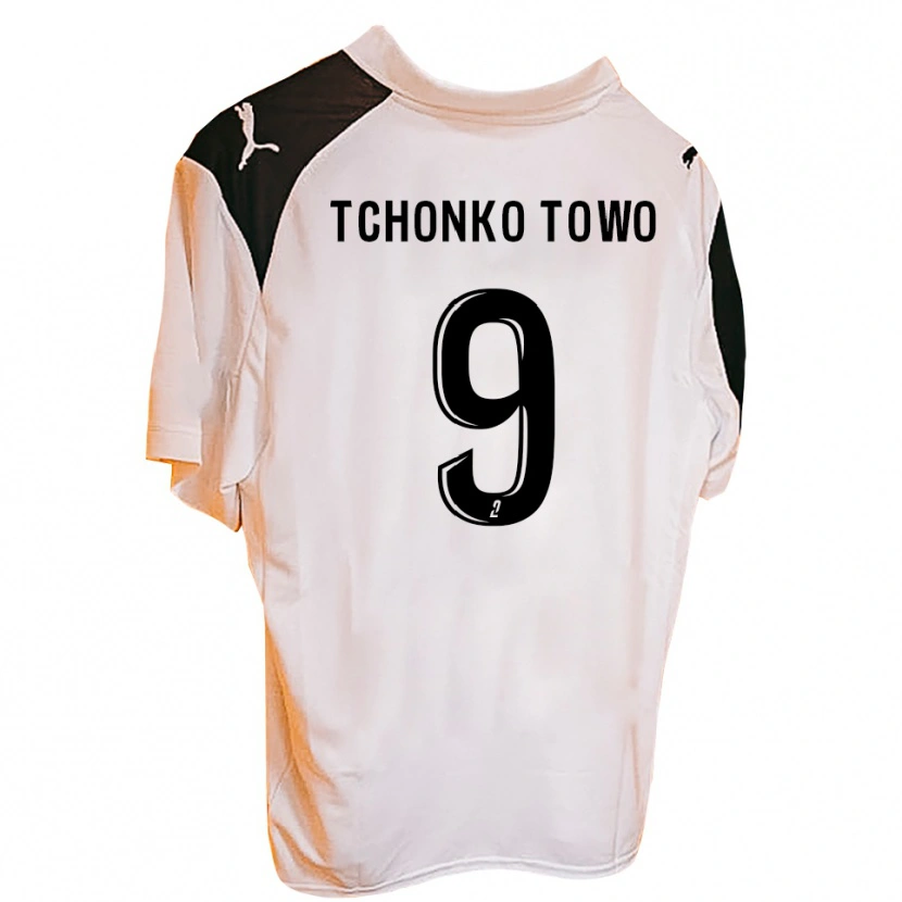 Danxen Dames Lindjeck Tchonko Towo #9 Zwart Wit Thuisshirt Thuistenue 2025/26 T-Shirt