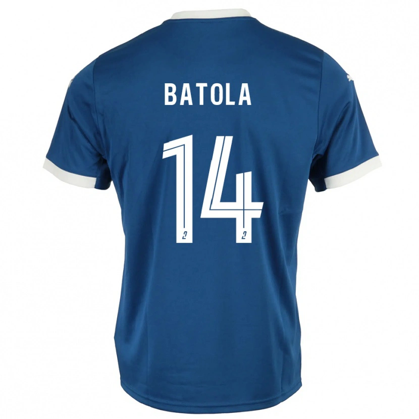 Danxen Dames Christ Batola #14 Blauw Wit Thuisshirt Thuistenue 2025/26 T-Shirt