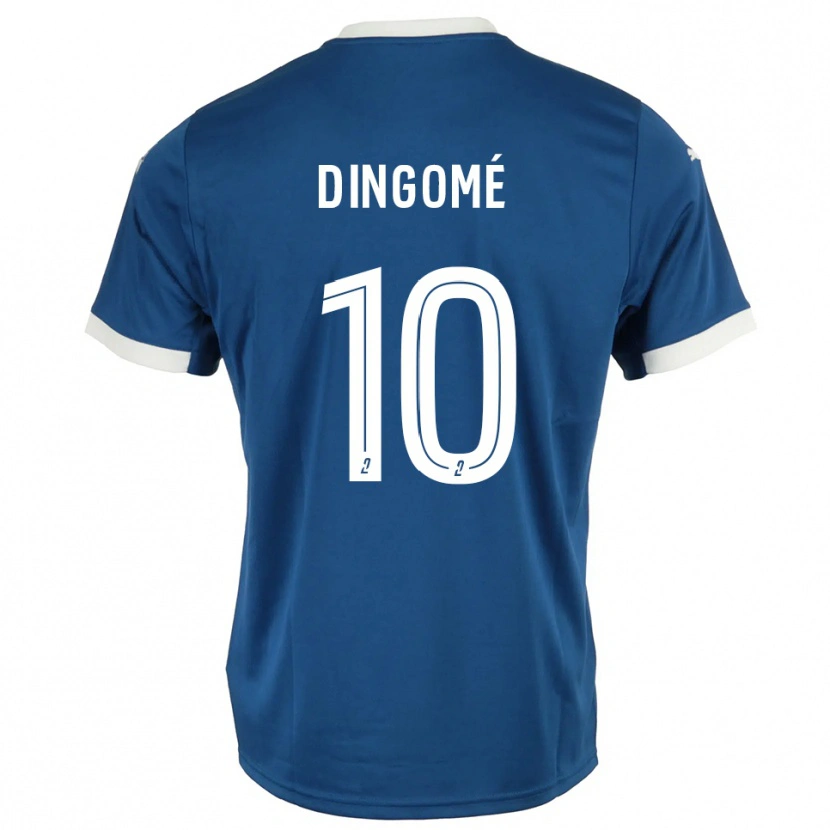 Danxen Dames Tristan Dingomé #10 Blauw Wit Thuisshirt Thuistenue 2025/26 T-Shirt