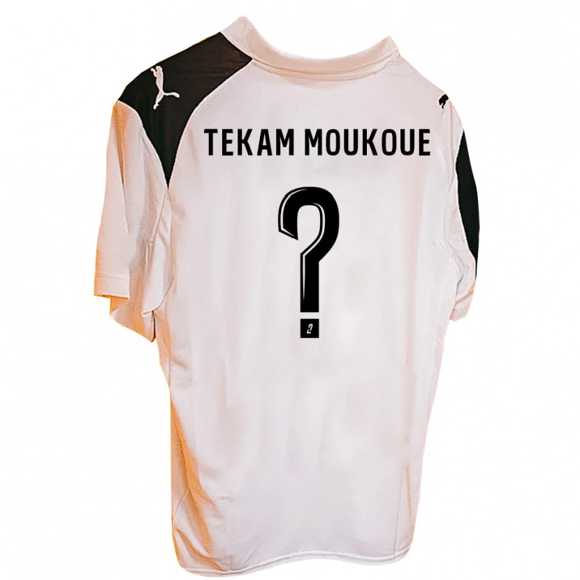 Danxen Dames Joachim Tekam Moukoue #0 Oranje Zwart Thuisshirt Thuistenue 2025/26 T-Shirt