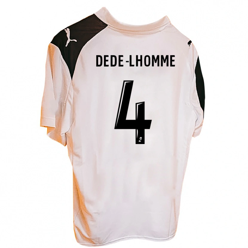 Danxen Dames Noah Dede-Lhomme #4 Oranje Zwart Thuisshirt Thuistenue 2025/26 T-Shirt