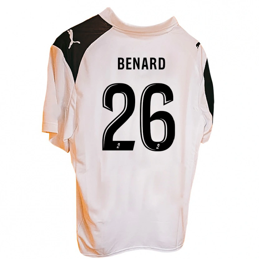Danxen Dames William Benard #26 Oranje Zwart Thuisshirt Thuistenue 2025/26 T-Shirt