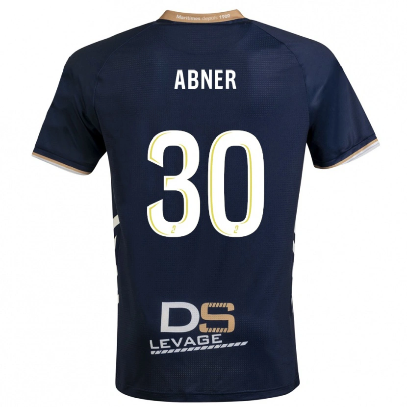 Danxen Dames Felipe Abner #30 Marine Goud Thuisshirt Thuistenue 2025/26 T-Shirt