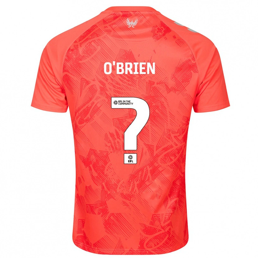 Danxen Dames Fionn O'brien #0 Oranje Wit Uitshirt Uittenue 2025/26 T-Shirt