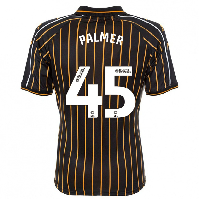 Danxen Dames Kasey Palmer #45 Wit Zwart Uitshirt Uittenue 2025/26 T-Shirt